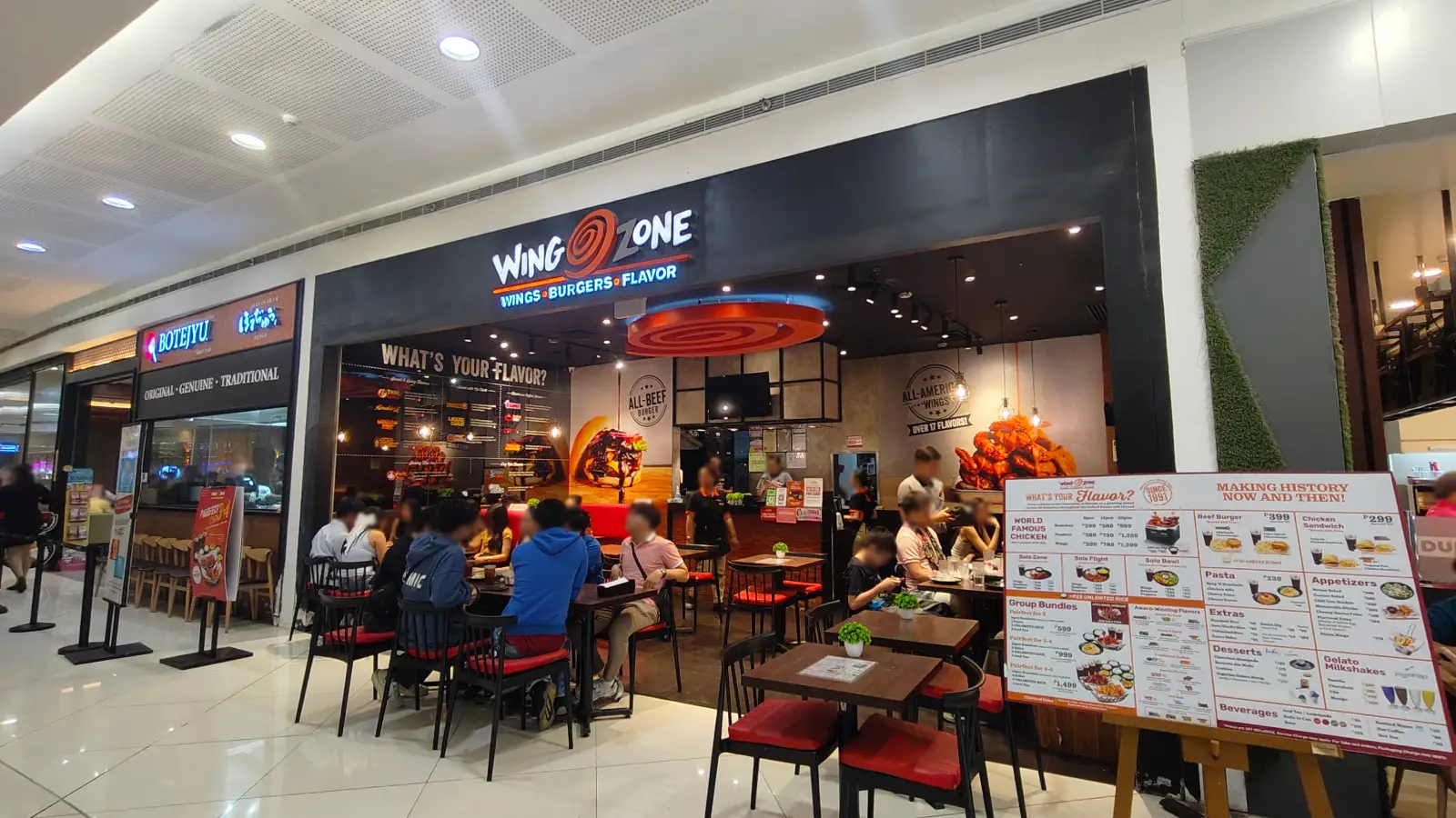WING ZONE in SM Mall of Asia